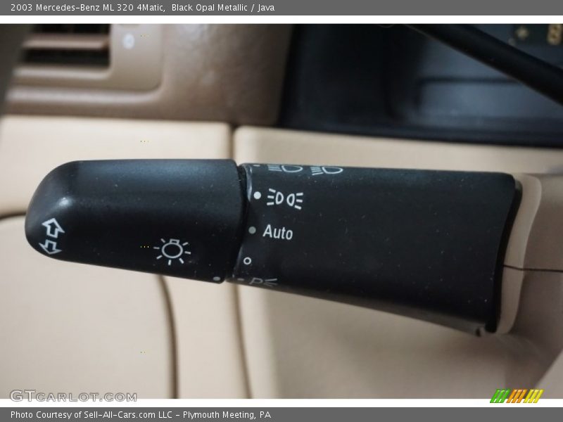 Black Opal Metallic / Java 2003 Mercedes-Benz ML 320 4Matic