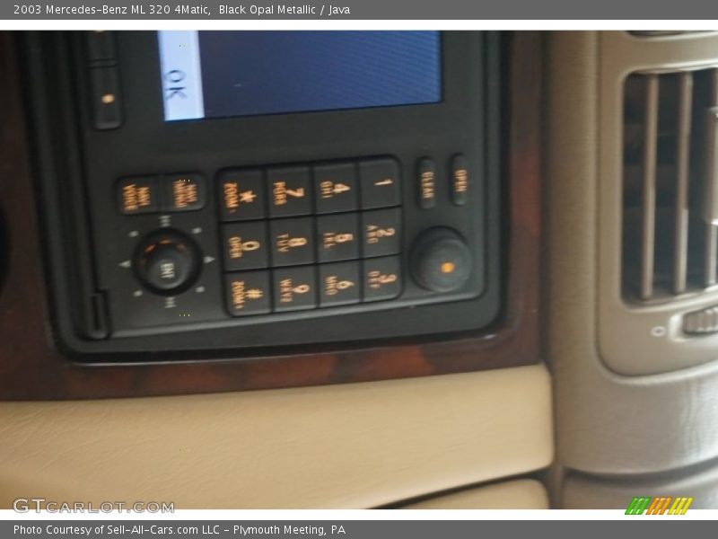 Black Opal Metallic / Java 2003 Mercedes-Benz ML 320 4Matic