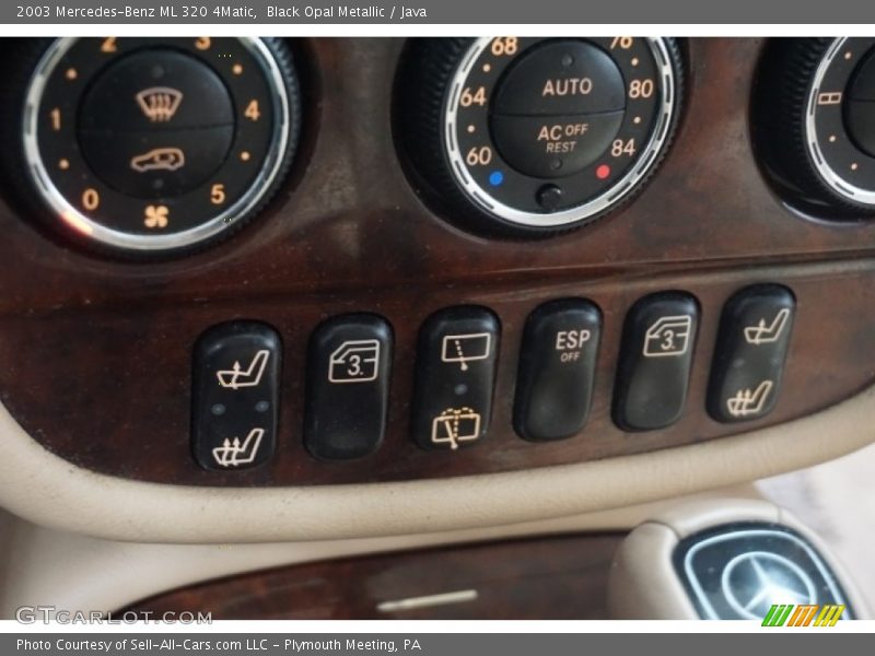 Black Opal Metallic / Java 2003 Mercedes-Benz ML 320 4Matic