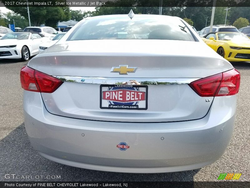 Silver Ice Metallic / Jet Black 2017 Chevrolet Impala LT