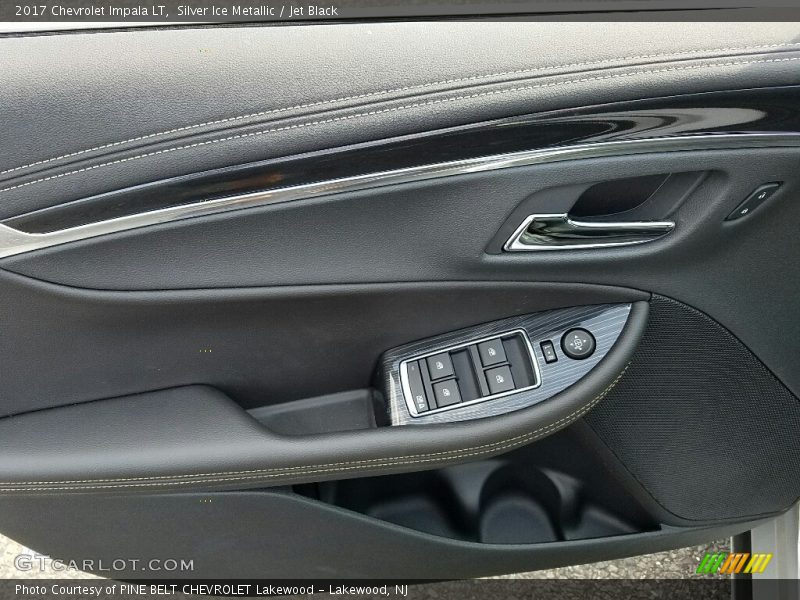 Silver Ice Metallic / Jet Black 2017 Chevrolet Impala LT