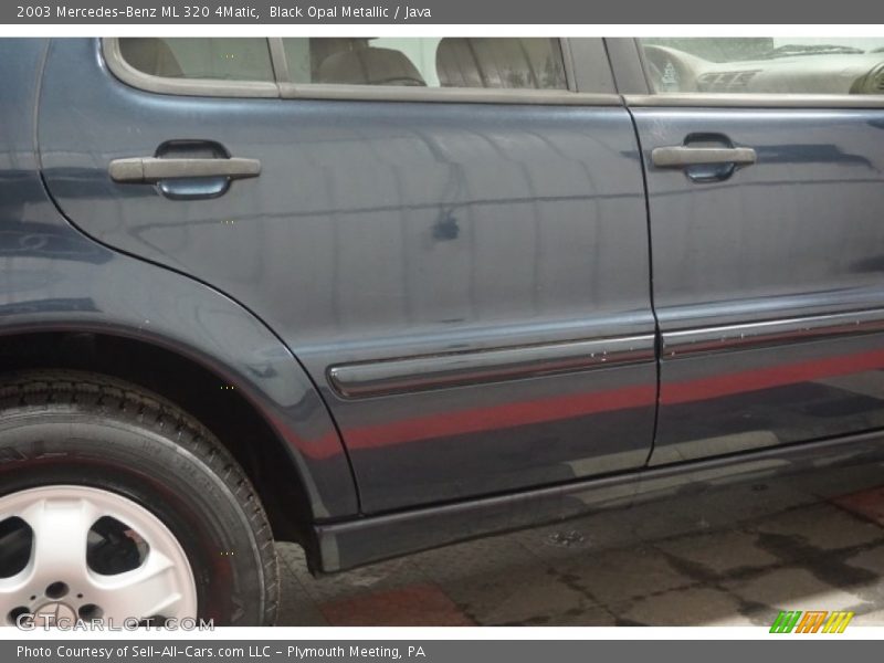 Black Opal Metallic / Java 2003 Mercedes-Benz ML 320 4Matic