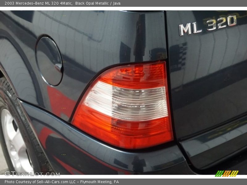 Black Opal Metallic / Java 2003 Mercedes-Benz ML 320 4Matic