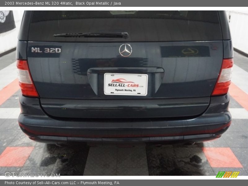 Black Opal Metallic / Java 2003 Mercedes-Benz ML 320 4Matic