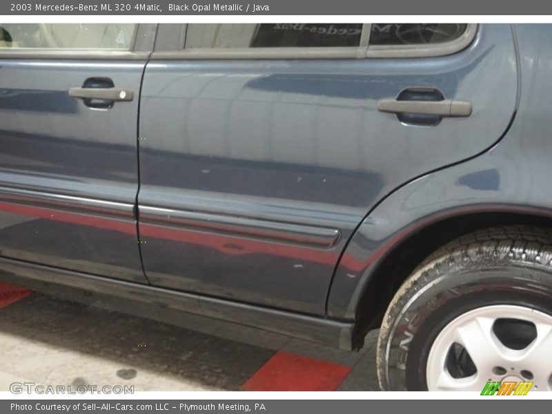 Black Opal Metallic / Java 2003 Mercedes-Benz ML 320 4Matic