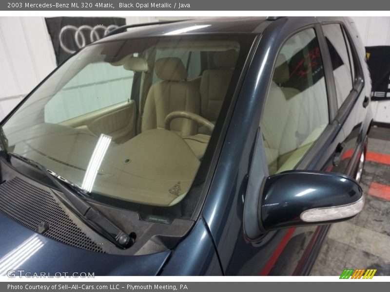 Black Opal Metallic / Java 2003 Mercedes-Benz ML 320 4Matic