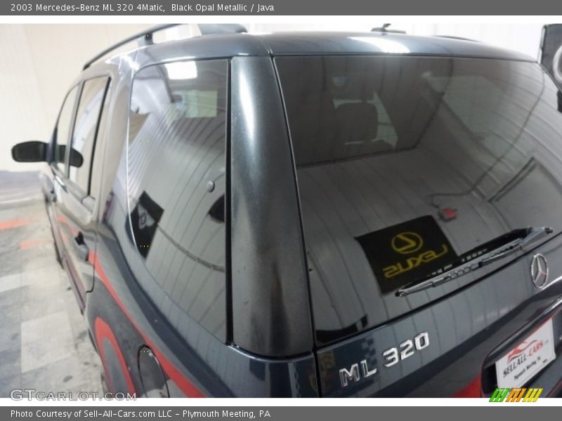 Black Opal Metallic / Java 2003 Mercedes-Benz ML 320 4Matic