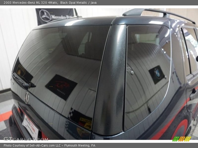 Black Opal Metallic / Java 2003 Mercedes-Benz ML 320 4Matic