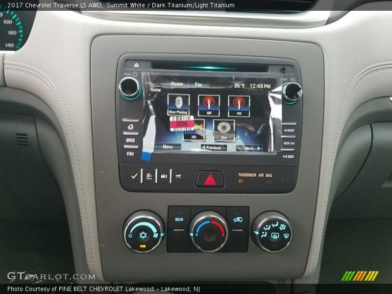 Summit White / Dark Titanium/Light Titanium 2017 Chevrolet Traverse LS AWD