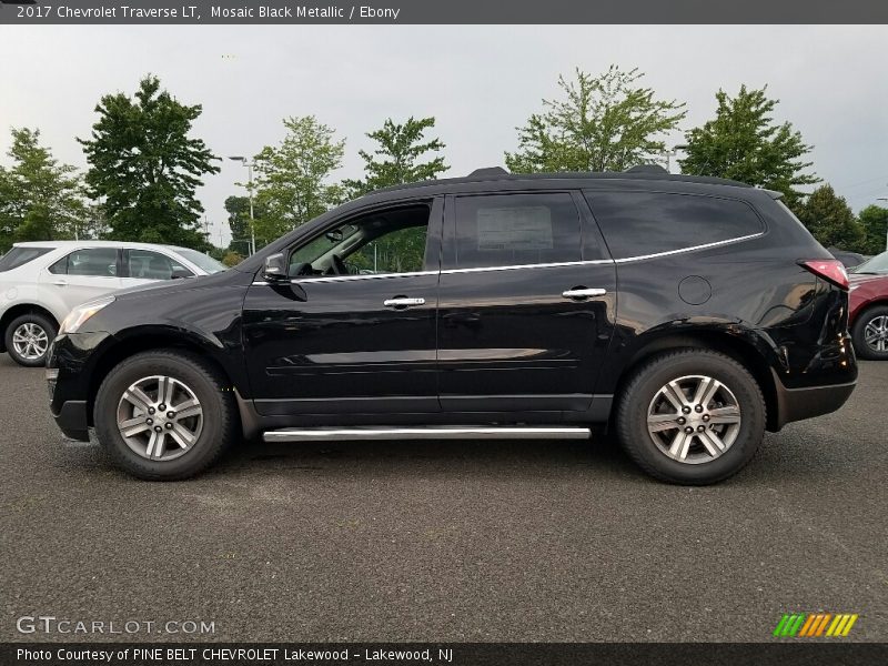 Mosaic Black Metallic / Ebony 2017 Chevrolet Traverse LT