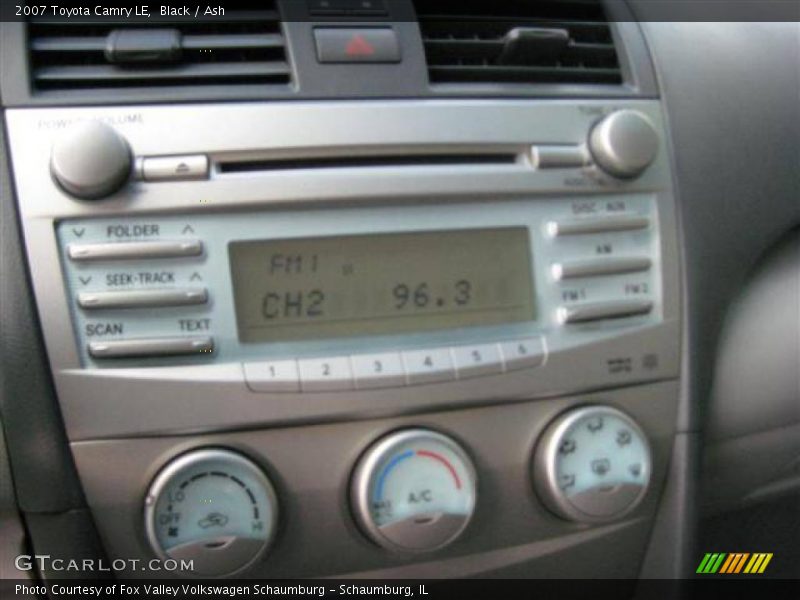 Black / Ash 2007 Toyota Camry LE