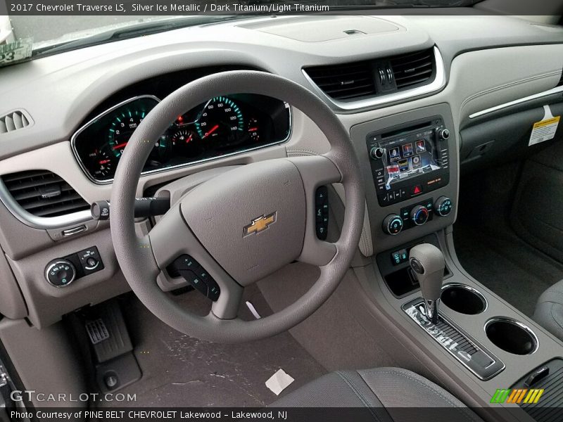  2017 Traverse LS Dark Titanium/Light Titanium Interior