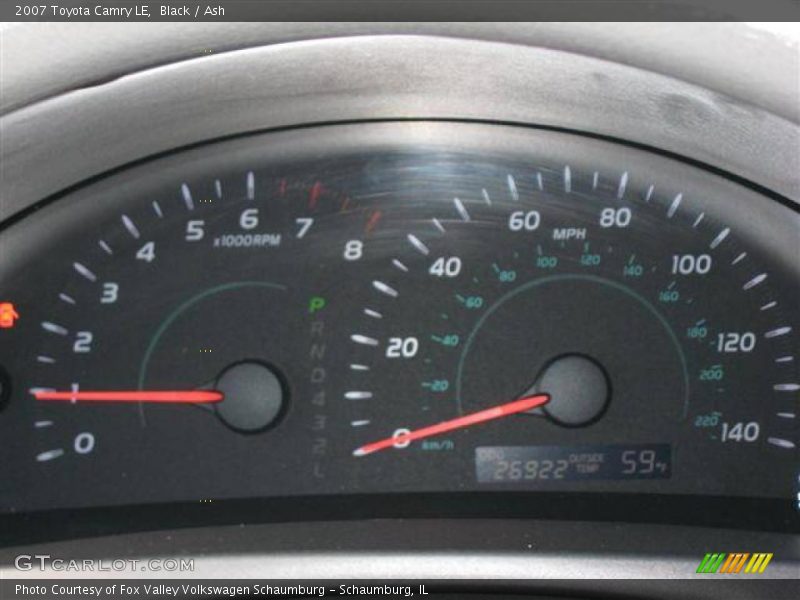 Black / Ash 2007 Toyota Camry LE