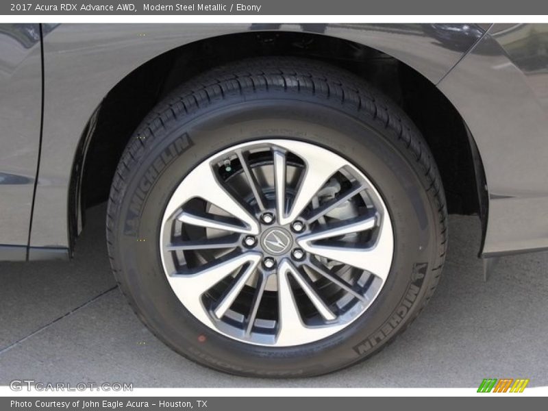 Modern Steel Metallic / Ebony 2017 Acura RDX Advance AWD