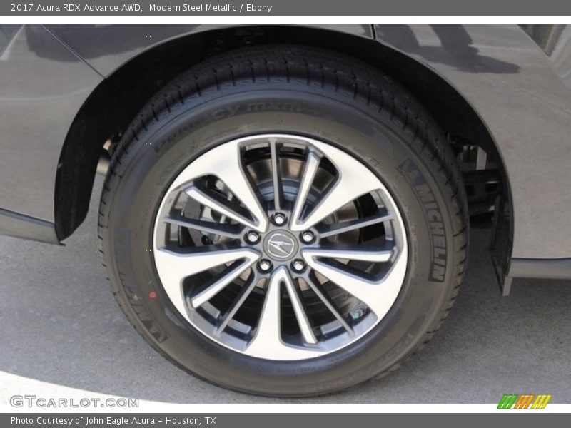Modern Steel Metallic / Ebony 2017 Acura RDX Advance AWD