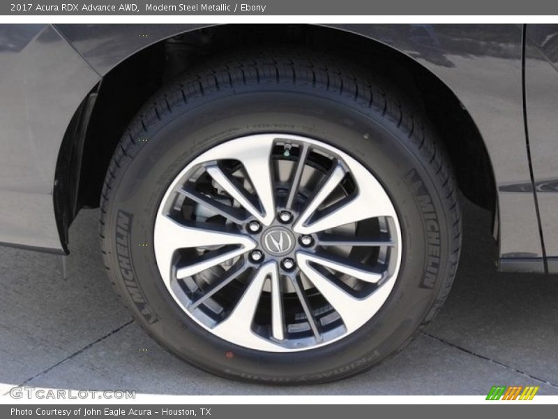 Modern Steel Metallic / Ebony 2017 Acura RDX Advance AWD