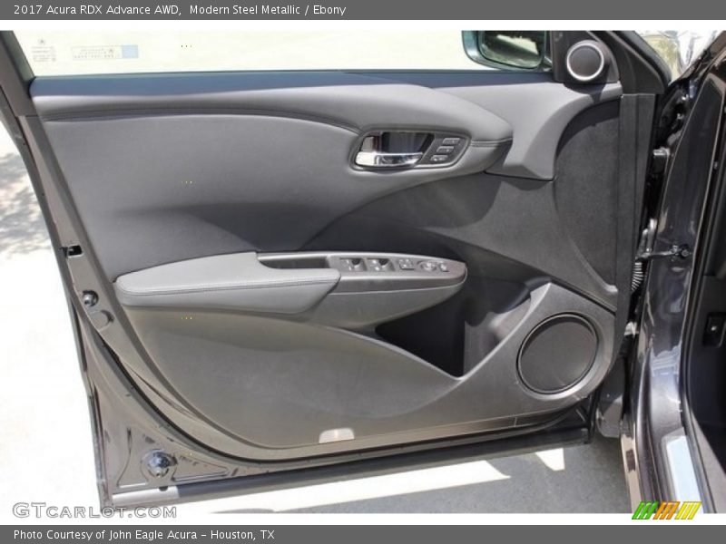 Modern Steel Metallic / Ebony 2017 Acura RDX Advance AWD
