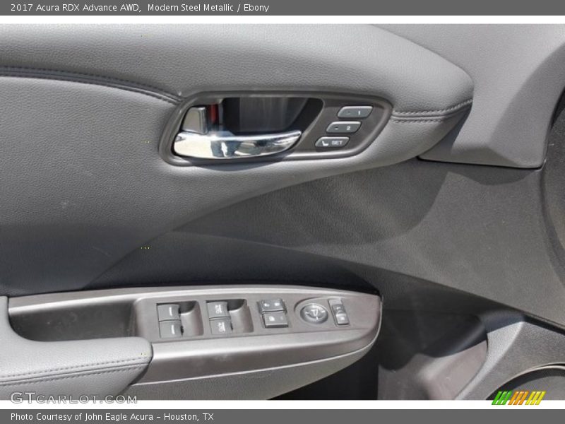 Modern Steel Metallic / Ebony 2017 Acura RDX Advance AWD