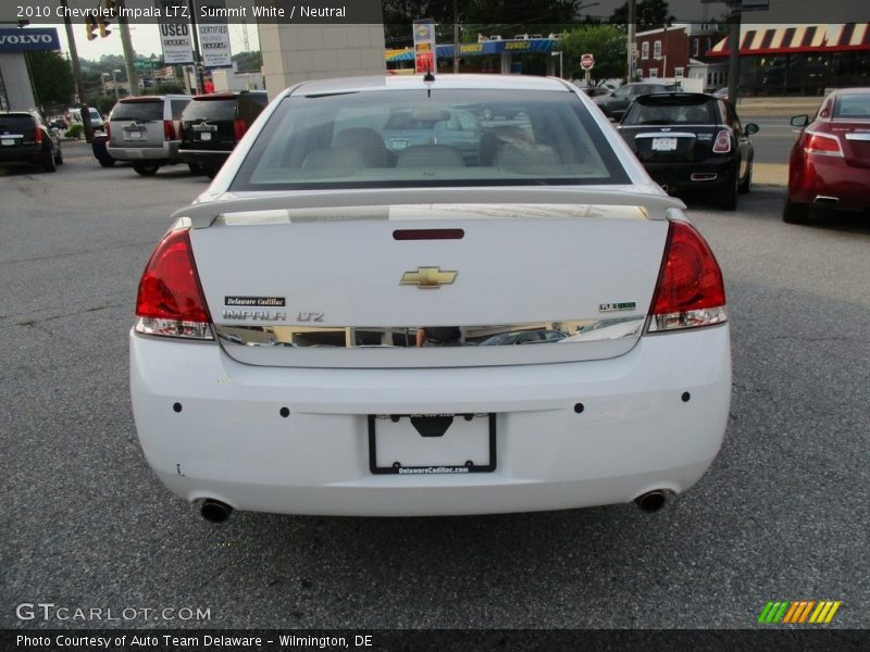 Summit White / Neutral 2010 Chevrolet Impala LTZ