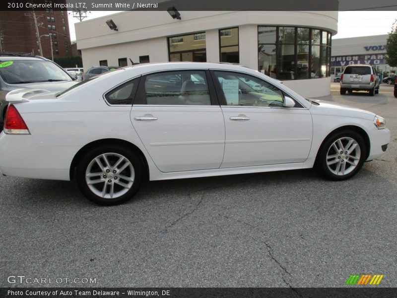 Summit White / Neutral 2010 Chevrolet Impala LTZ