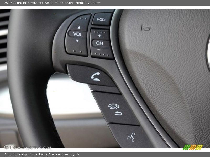 Modern Steel Metallic / Ebony 2017 Acura RDX Advance AWD