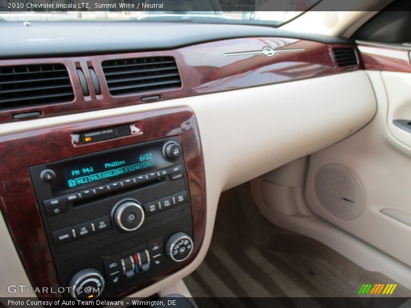 Summit White / Neutral 2010 Chevrolet Impala LTZ