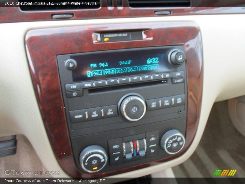 Summit White / Neutral 2010 Chevrolet Impala LTZ