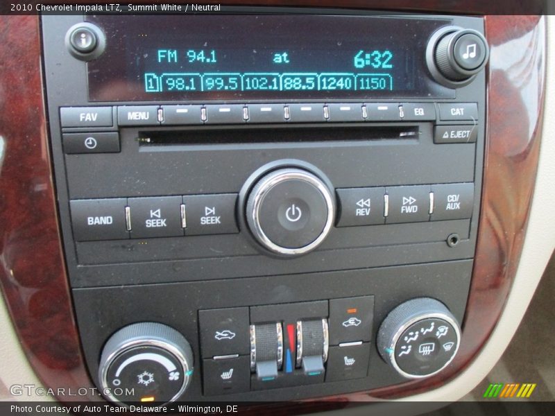 Summit White / Neutral 2010 Chevrolet Impala LTZ