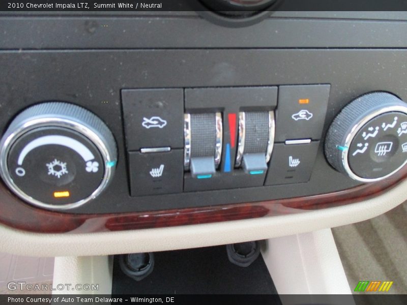 Summit White / Neutral 2010 Chevrolet Impala LTZ