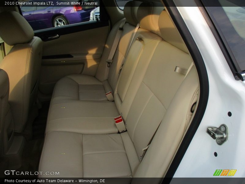 Summit White / Neutral 2010 Chevrolet Impala LTZ