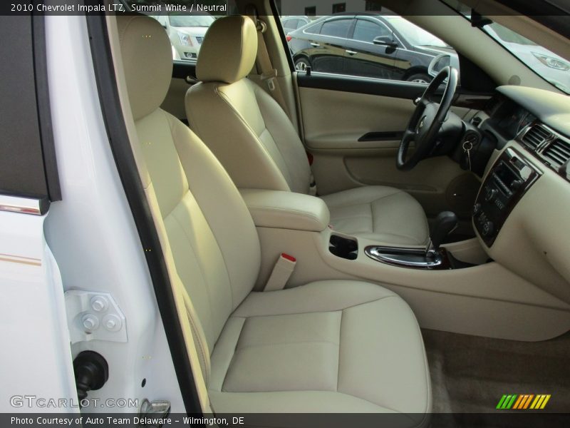 Summit White / Neutral 2010 Chevrolet Impala LTZ