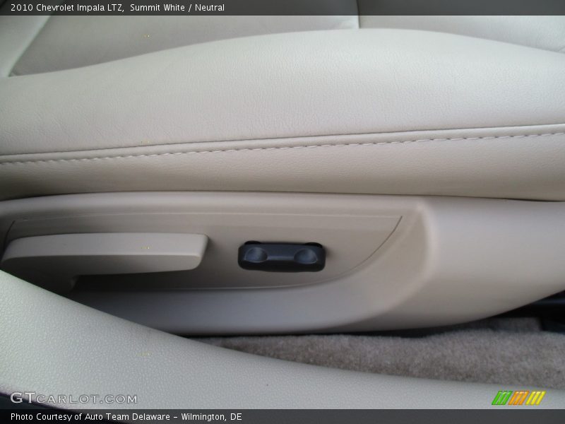 Summit White / Neutral 2010 Chevrolet Impala LTZ
