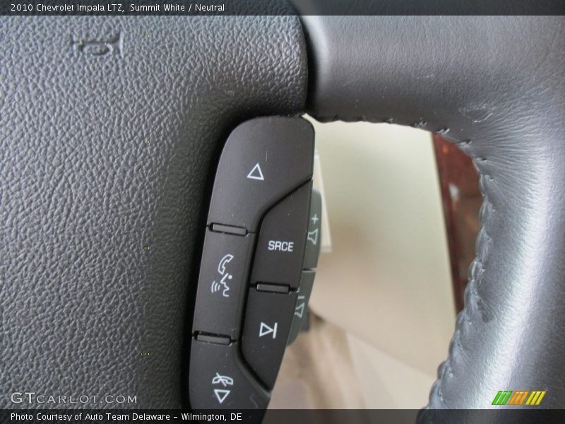 Summit White / Neutral 2010 Chevrolet Impala LTZ