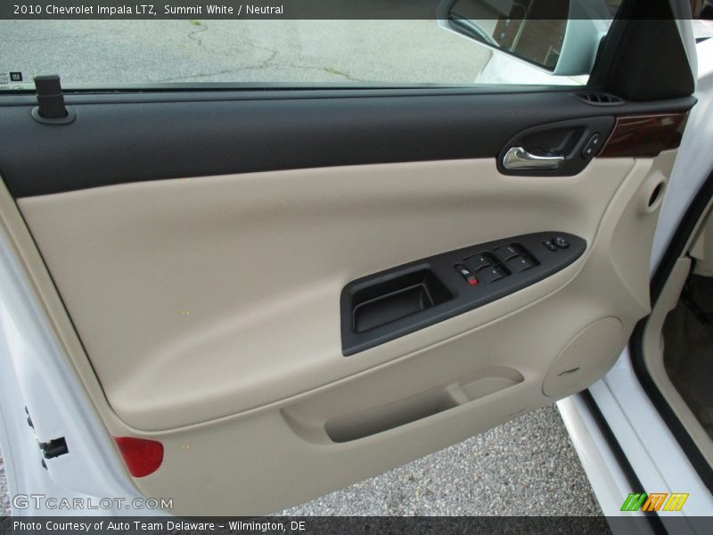 Summit White / Neutral 2010 Chevrolet Impala LTZ