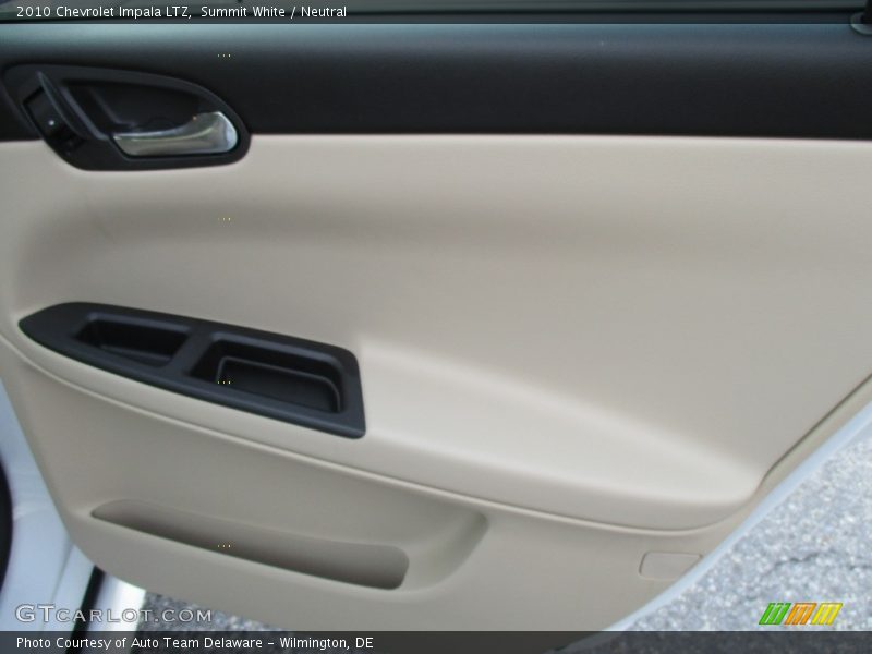 Summit White / Neutral 2010 Chevrolet Impala LTZ