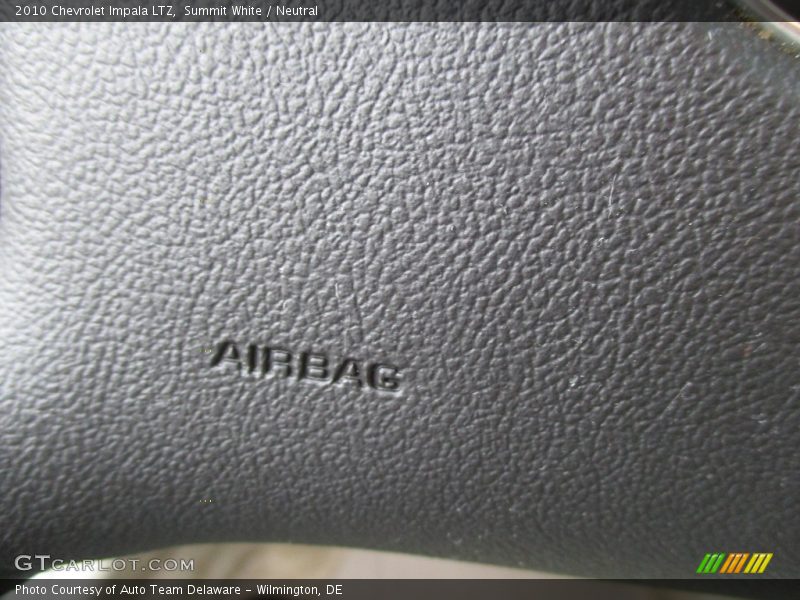 Summit White / Neutral 2010 Chevrolet Impala LTZ