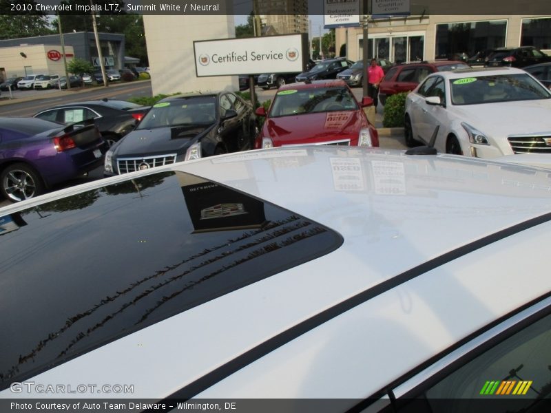 Summit White / Neutral 2010 Chevrolet Impala LTZ