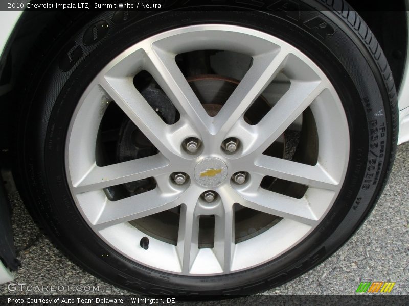 Summit White / Neutral 2010 Chevrolet Impala LTZ