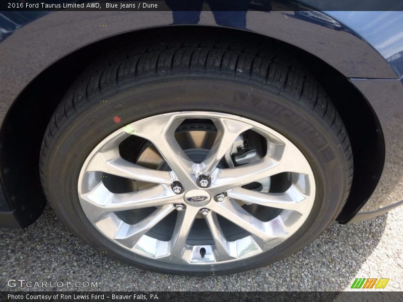 Blue Jeans / Dune 2016 Ford Taurus Limited AWD