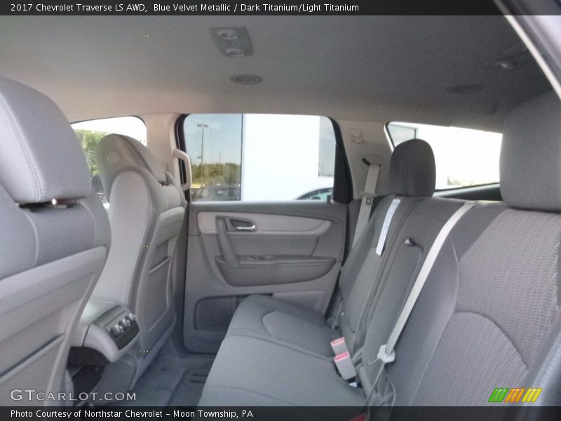 Blue Velvet Metallic / Dark Titanium/Light Titanium 2017 Chevrolet Traverse LS AWD