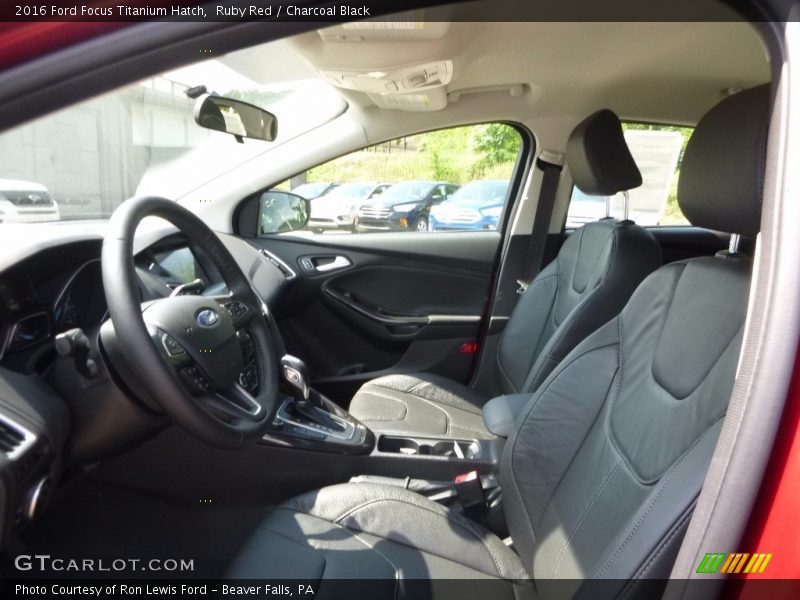 Ruby Red / Charcoal Black 2016 Ford Focus Titanium Hatch