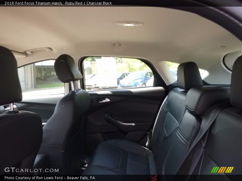Ruby Red / Charcoal Black 2016 Ford Focus Titanium Hatch