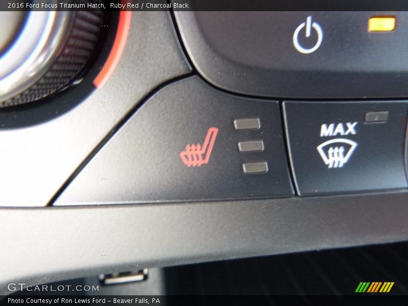 Ruby Red / Charcoal Black 2016 Ford Focus Titanium Hatch