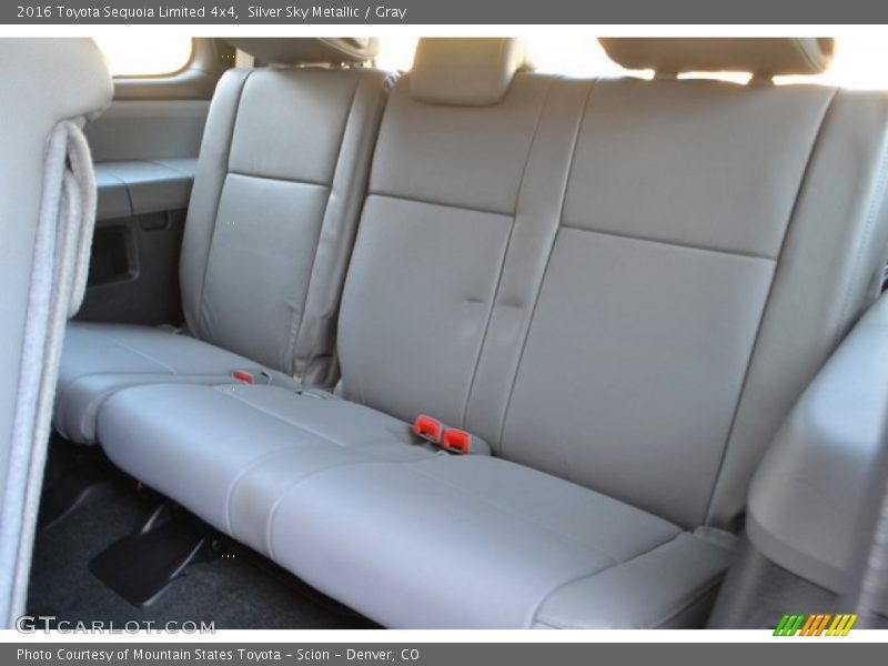 Silver Sky Metallic / Gray 2016 Toyota Sequoia Limited 4x4