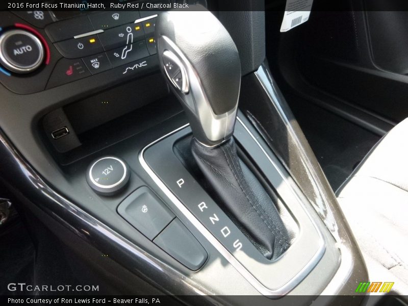 Ruby Red / Charcoal Black 2016 Ford Focus Titanium Hatch
