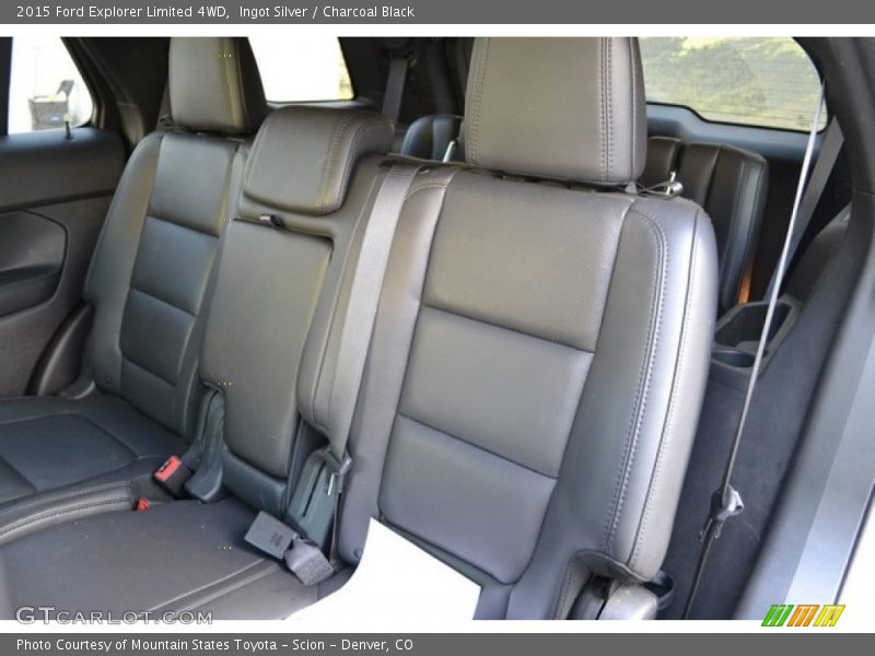 Ingot Silver / Charcoal Black 2015 Ford Explorer Limited 4WD