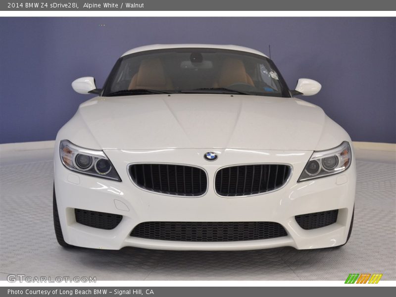 Alpine White / Walnut 2014 BMW Z4 sDrive28i