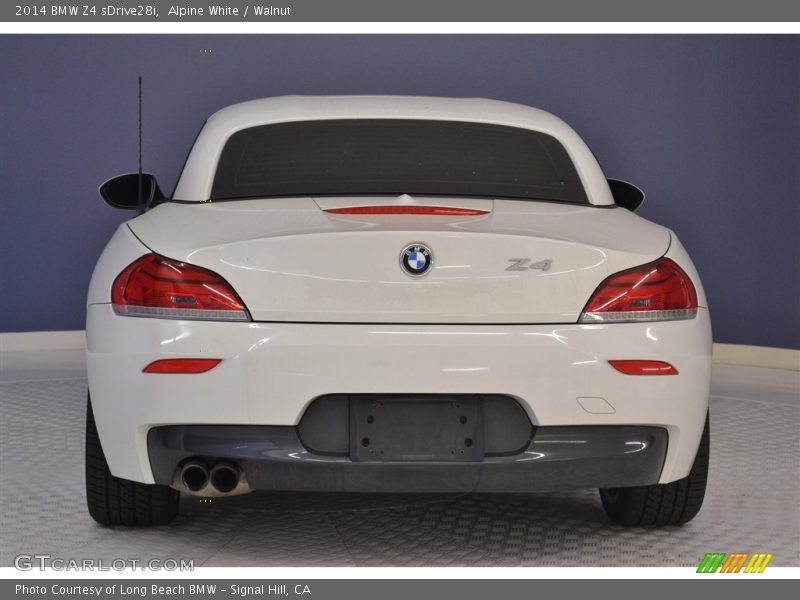 Alpine White / Walnut 2014 BMW Z4 sDrive28i