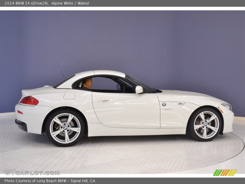 Alpine White / Walnut 2014 BMW Z4 sDrive28i