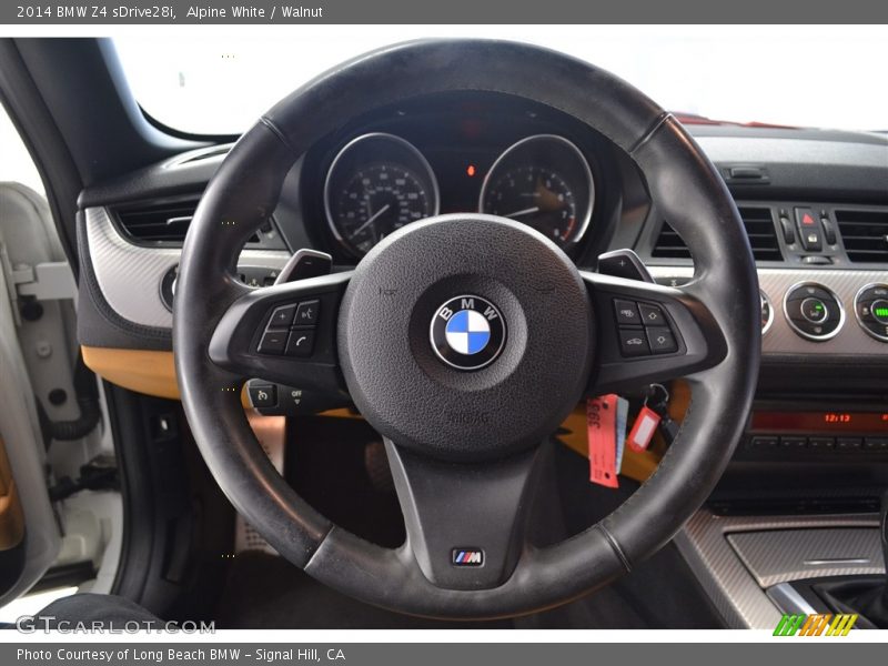Alpine White / Walnut 2014 BMW Z4 sDrive28i